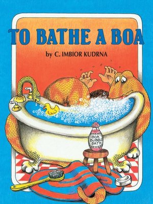 cover image of To Bathe a Boa